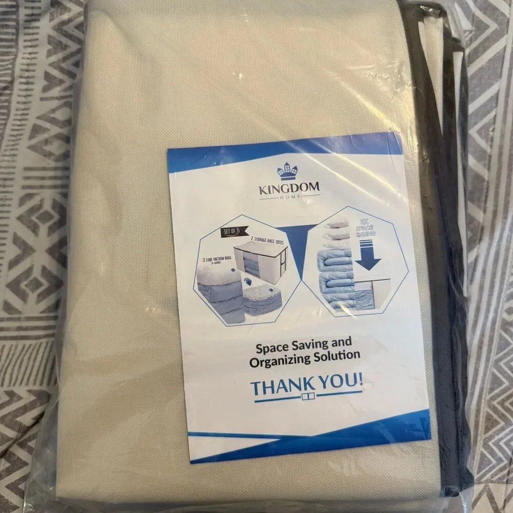 Kingdom Home Storage Space Vacuum Bags set of 5